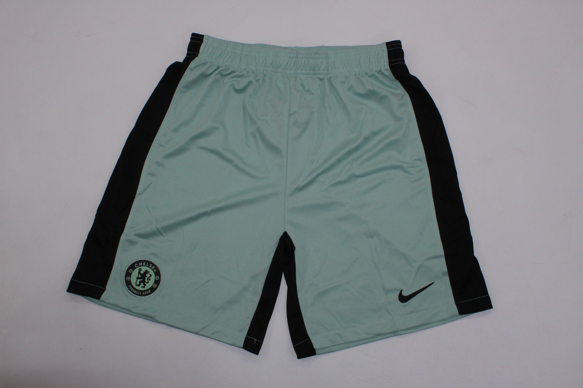 AAA Quality Chelsea 23/24 Third Green Soccer Shorts